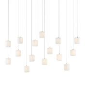 Currey 9000-0713 - Dove 15-Light Linear Multi-Drop Pendant