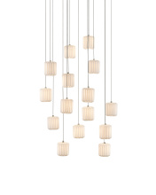 Currey 9000-0712 - Dove 15-Light Round Multi-Drop Pendant