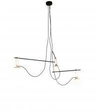 Meyda White 225466 - 64" Wide Bola Mahina Pendant